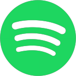 Green and White spotify logo
